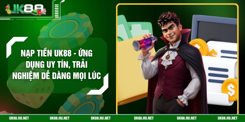 Nạp Tiền UK88 - Ứng Dụng Uy Tín, Trải Nghiệm Dễ Dàng Mọi Lúc
